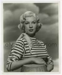 3y185 CAROL KELLY 8.25x10 still '50s waist-high portrait of the sexy blonde by Bert Six!