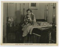 3y227 DANCING MOTHERS 8x10 key book still '26 Alice Joyce sitting on bed with old fashioned phone!