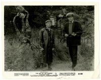 3y232 DAY OF THE TRIFFIDS 8x10.25 still '62 Howard Keel with rifle walks right by plant monsters!