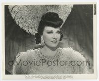 3y301 EVERY DAY'S A HOLIDAY 8.25x10 still '37 close up of Mae West in outrageous outfit & hat!