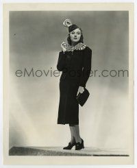 3y313 FAY WRAY 8x10 still '37 full-length in one of her favorite 2-piece suits by Whitey Schafer!