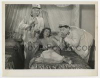 3y326 FLYING DEUCES 8x10.25 still '39 Stan Laurel & Oliver Hardy with unconscious Jean Parker!