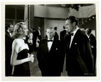 3y342 FOUNTAINHEAD 8.25x10 still '49 Ray Collins as Enright between Gary Cooper & Patricia Neal!