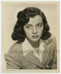 3y352 GAIL RUSSELL 8.25x10 still '43 great young head & shoulders portrait wearing suit jacket!