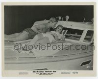 3y450 INCREDIBLE SHRINKING MAN 8x10.25 still'57 Grant Williams & April Kent on boat before he shrank