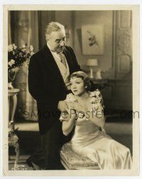 3y457 IT HAPPENED ONE NIGHT 8x10 still '34 Walter Connolly consoles daughter Claudette Colbert!