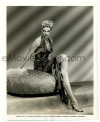 3y501 JOAN SHAWLEE 8.25x10 still '46 sexy newcomer to Hollywood in a cheesecake pose, Idea Girl!