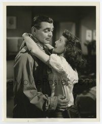 3y525 KEY TO THE CITY deluxe 8.25x10 still '50 Clark Gable & Loretta Young as friendly mayors!