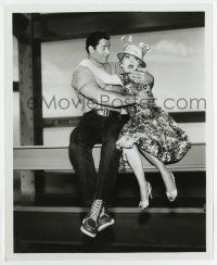 3y585 LUCILLE BALL/CLINT WALKER TV 8.25x10.25 still '65 he was guest star on The Lucy Schow!