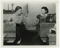 3y643 MICKEY ROONEY/JUDY GARLAND 8x10 still '37 great image passing note in the middle of class!