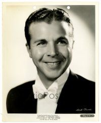 3y696 ON THE AVENUE 8x10 still '37 head & shoulders portrait of Dick Powell wearing tuxedo!