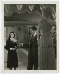 3y698 ONE TOUCH OF VENUS 8.25x10 still '48 Walker doesn't believe that Ava Gardner is the statue!