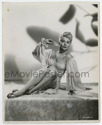 3y718 PEGGY MALEY deluxe 8x10 key book still '53 as sexiest beauty parlor operator in The Wild One!