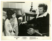 3y727 PLAY MISTY FOR ME 8x10.25 still '71 Clint Eastwood starts to guess Jessica Walter is nuts!