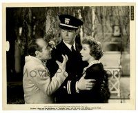 3y729 PRACTICALLY YOURS 8.25x10 still '44 Rasumny tries to get MacMurray to kiss Colbert w/feeling!