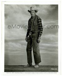 3y753 RARE BREED 8.25x10 still '66 best full-length image of rugged cowpuncher James Stewart!