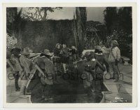 3y763 RESTLESS KNIGHTS 8x10.25 still '35 The Three Stooges face Musketeers armed w/ bows & swords!