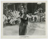 3y766 REVOLT OF MAMIE STOVER 8x10 still '56 sexy Jane Russell in cool gown performing at nightclub!
