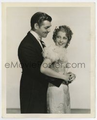 3y798 SAN FRANCISCO deluxe 8x10 still '36 Clark Gable & Jeanette MacDonald by Clarence Sinclair Bull