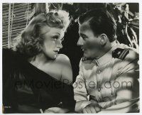 3y810 SEVEN SINNERS 7.25x9 still '40 c/u of John Wayne confessing his love to Marlene Dietrich!