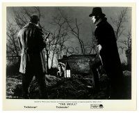 3y832 SKULL 8x10 still '65 two men stand over guy digging up corpse in graveyard!