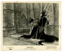 3y834 SLEEPING BEAUTY 8.25x10 still '59 Disney cartoon classic, best c/u of Maleficent & crow!