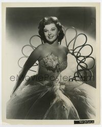 3y896 SUSAN HAYWARD 8x10 still '52 great seated portrait in evening gown from Song in My Heart!