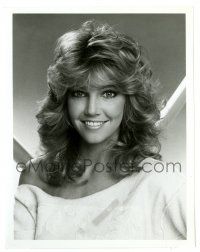3y907 T.J. HOOKER TV 7x9 still '83 close up of Heather Locklear, who is beautiful in any garb!