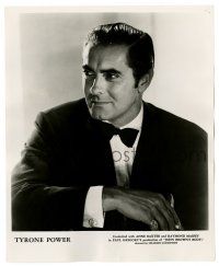 3y948 TYRONE POWER stage play 8x10 still '52 starring in John Brown's Body, directed by Laughton!