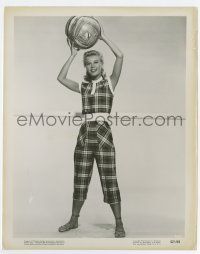 3y956 VERA-ELLEN 8x10.25 still '52 full-length in plaid outfit with ball from Belle of New York!