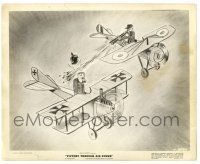 3y961 VICTORY THROUGH AIR POWER 8.25x10 still '43 Disney, great cartoon image of WWI airplanes!