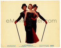 3y037 WHITE CHRISTMAS color 8x10 still '54 best image of Bing Crosby, Danny Kaye & Rosemary Clooney!