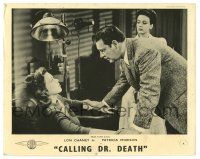 3y180 CALLING DR. DEATH English FOH LC R50s Lon Chaney Jr. in the first Inner Sanctum Mystery!