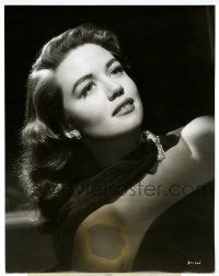 3y264 DOROTHY MALONE 7.5x9.5 still '48 in elegant black evening gown from Two Guys From Texas!