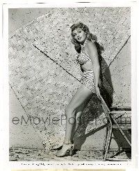 3y818 SHELLEY WINTERS 8.25x10 still '47 the newest Broadway musical star brought to Hollywood!