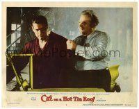 3z574 CAT ON A HOT TIN ROOF LC #2 '58 Paul Newman as Brick with Burl Ives as Big Daddy!