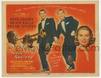 3z300 HIGH SOCIETY TC '56 Frank Sinatra, Bing Crosby, Grace Kelly & Louis Armstrong!