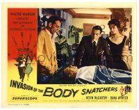 3z013 INVASION OF THE BODY SNATCHERS LC '56 McCarthy, Wynter & Donovan discover dead clone body!