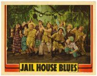 3z708 JAIL HOUSE BLUES LC '41 Nat Pendleton, Robert Paige, guys in drag, wacky scene!