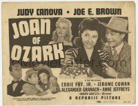 3z322 JOAN OF OZARK TC R50 wacky images of Judy Canova & Joe E. Brown, Foy, Jeffreys!