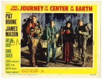 3z109 JOURNEY TO THE CENTER OF THE EARTH LC #2 '59 Jules Verne, Boone, Mason & Arlene Dahl!
