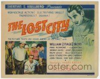 3z042 LOST CITY TC '35 cool high voltage jungle sci-fi serial that's 100 years ahead of its time!