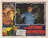 3z118 MAN MADE MONSTER LC #5 R53 best c/u of Lon Chaney Jr. looking really creepy, Atomic Monster!
