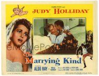 3z769 MARRYING KIND LC #2 '52 the wedding bells are ringing for pretty bride Judy Holliday!
