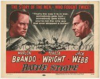 3z352 MEN TC R57 very first Marlon Brando, Jack Webb, directed by Fred Zinnemann!