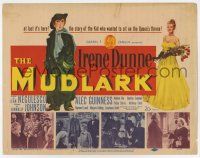 3z357 MUDLARK TC '51 great artwork of beautiful Irene Dunne as Queen Victoria of England!