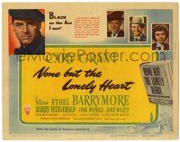 3z368 NONE BUT THE LONELY HEART TC '44 Cary Grant is black as the ace he is, Clifford Odets!