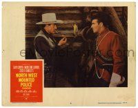 3z811 NORTH WEST MOUNTED POLICE LC #8 R58 DeMille, Gary Cooper burns letter & lights cigarette!