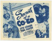 3z414 SECRETS OF A CO-ED TC R48 great images ofTina Thayer, Otto Kruger, Leon Fromkess!