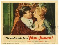 3z946 TOM JONES LC #1 '63 Tony Richardson directed, Albert Finney with sexy Joan Greenwood!
